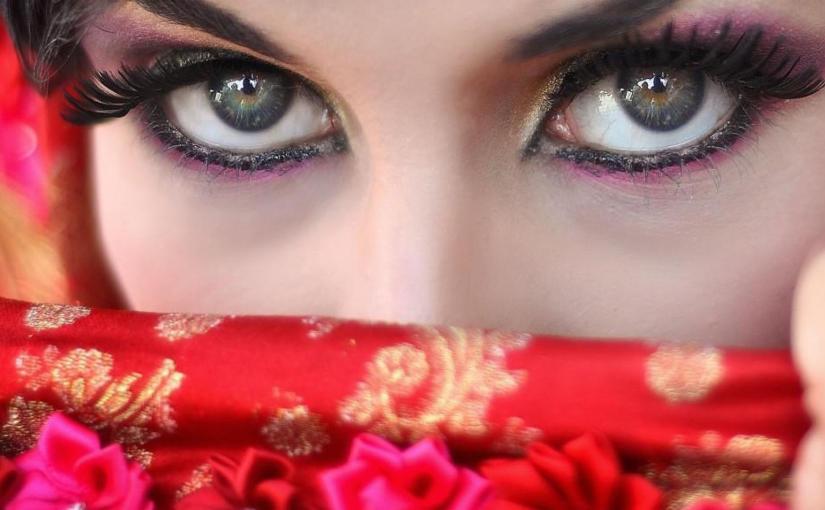 Her eyes;  Pierce your soul.
